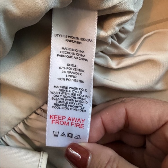 Jason Wu Peplum Ruffle Blouse – Gray Silver – Size S – NWT - Picture 4 of 10